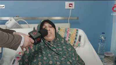 فلسطينية من مستشفى العريش: استشهد زوجي وابن عمي وأصابني شلل نصفي جراء القصف الإسرائيلي