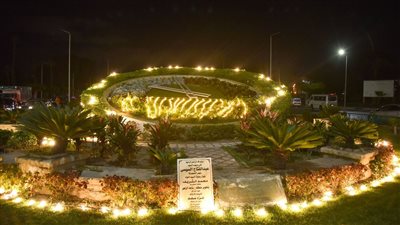 محافظ الإسكندرية يفتتح ميدان زويل ويتفقد حي وسط