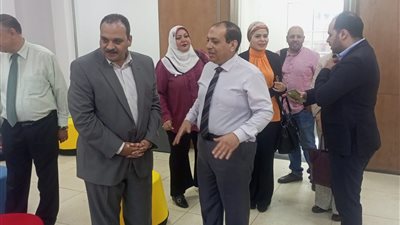 نائب رئيس جامعة بنها يتفقد عدد من المراكز والوحدات التعليمية 