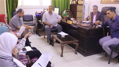 لجنة استثمار مديرية الشباب والرياضة بالجيزة تجتمع لتنظيم سير العمل (صور)