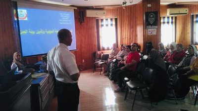 دورات تدريبية للإهتمام بتأمين بيئة العمل ومتلقي الخدمة بالمنشآت الصحية بالدقهلية