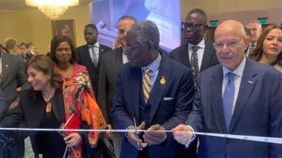 سفير غانا يشارك في معرض إفريقيا لتعزيز التجارة في القاهرة