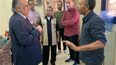 وكيل صحة الدقهلية يزور مستشفى الجلدية والجذام للاطمئنان على سير العمل 