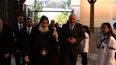 محافظ قنا يهنئ الأقباط بمناسبة ميلاد الشهيد مار جرجس