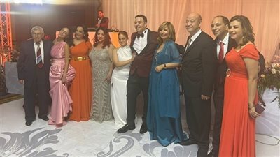 الصور الأولى من حفل زفاف نجل عمرو أديب