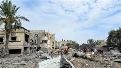 أسرة مصري متزوج من فلسطينية تروي لحظات العذاب في قطاع غزة