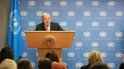 جوتيريش: حصيلة القتلى في قطاع غزة 