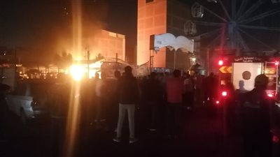 السيطرة على حريق محدود داخل ملاهى اطفال في الغربية 