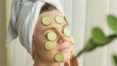 طريقة تحضير ماسك الخيار لبشرة صافية