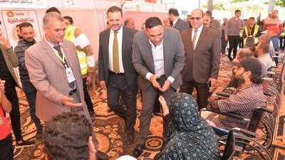 توزيع أجهزة تعويضية لـ 30 حالة من ذوي القدرات الخاصة بالدقهلية 