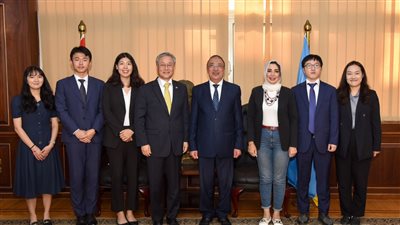 محافظ الإسكندرية يستقبل سفير كوريا الجنوبية لبحث التعاون 