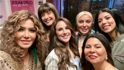 صورة جديدة للقاء سويدان في كواليس 