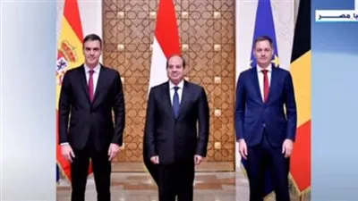 عاجل| الرئيس السيسي يستقبل رئيسي وزراء إسبانيا وبلجيكا بقصر الاتحادية