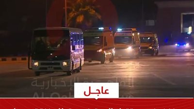 عاجل| منفذ رفح يستقبل عددا من المحتجزين بقطاع غزة تمهيدا لنقلهم للجانب الإسرائيلي