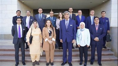 وزارة التخطيط تستقبل وفد من المدرسة الوطنية للسياسة العامة بباكستان