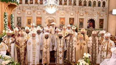 البابا تواضروس يقوم برسامة 15 قمص جديد لكنائس الإسكندرية 