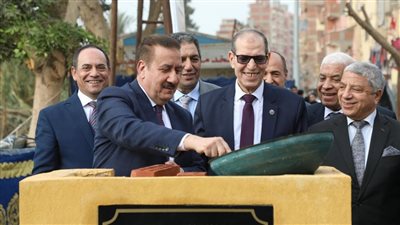 محافظ المنوفية ورئيس النيابة الإدارية يضعان حجر أساس مجمع النيابات بكفر المصيلحة