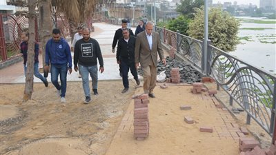 محافظ القليوبية يتفقد المشروعات الجاري تنفيذها بمدينة بنها