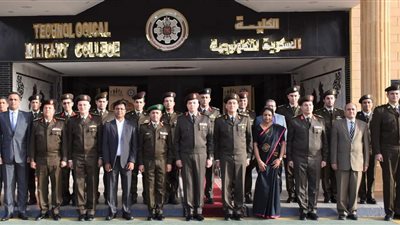الكلية العسكرية التكنولوجية تستقبل وفد مؤسسة 