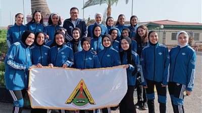 جامعة بنها تفوز بالميدالية البرونزية في اللقاء الرياضي لأولمبياد الفتاة الجامعية بالإسكندرية