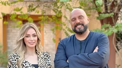 وليد فواز بالصعيدي في سبوت لايت مع شيرين سليمان