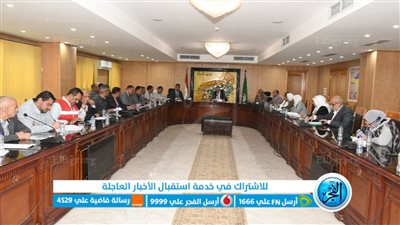 محافظ الفيوم يتابع معدلات تنفيذ مشروعات 