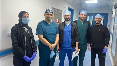 إنقاذ حياة طفل ابتلع قطع فول سوداني داخل القصبة الهوائية بمستشفى بنها الجامعي