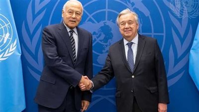 أبو الغيط يبحث تطورات الوضع في غزة مع سكرتير عام الأمم المتحدة