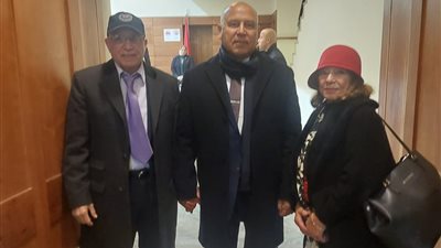 وزير النقل يلتقي عددا من أبناء الجالية المصرية ببريطانيا