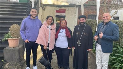 صور.. المصريون في إيرلندا يتوافدون للتصويت في انتخابات 2024