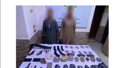 ضبط عدد من العناصر الإجرامية القائمين على الاتجار بالمواد المخدرة