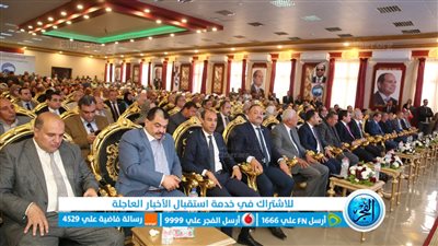 مزارعو بني سويف: جئنا للفيوم لإعلان دعمنا الكامل للرئيس السيسي 