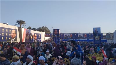 صور| بحضور الحملة الرسمية والهريدي.. 