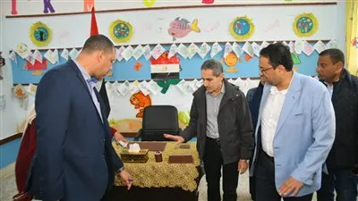 محافظ الغربية يواصل جولاته لمتابعة جاهزية اللجان للانتخابات الرئاسة (صور)