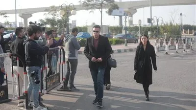 محمد الغيطي يحرص على حضور جنازة ناهد فريد شوقي 