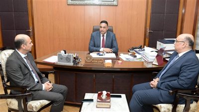 محافظ الدقهلية يستقبل نواب رئيس جامعة المنصورة (تفاصيل)