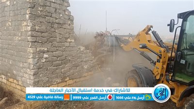 إزالة 26 حالة تعد على الأراضي الزراعية في الإسماعيلية 