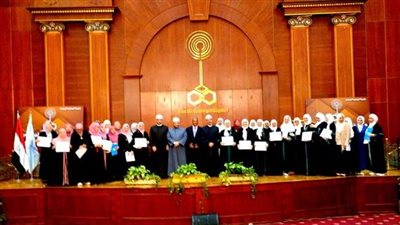 تكريم الواعظات في ختام دورة تنمية المهارات الإعلامية بماسبيرو 