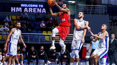 سلة الأهلي يهزم سموحة في ذهاب نهائي دوري المرتبط