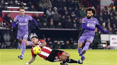 نتيجة وملخص أهداف مباراة ليفربول أمام شيفيلد يونايتد في الدوري الإنجليزي