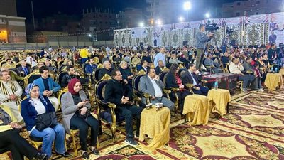 حملة المرشح الرئاسي السيسي بالغربية تشارك في مؤتمر لحزب مستقبل وطن (صور)