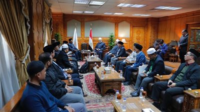 وكيل الأزهر يستقبل وفدا ماليزيا رفيع المستوى