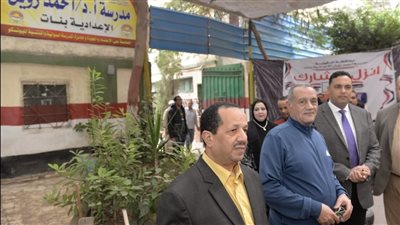 محافظ الدقهلية ووكيل التعليم يتفقدا الاستعدادات النهائية لمقار اللجان الانتخابية