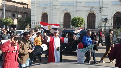 مسيرة حاشدة في الغربية لحث المواطنين على المشاركة في الانتخابات (فيديو وصور)