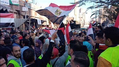 بالأعلام والهتافات.. شعب الغربية يشارك في الانتخابات الرئاسية 