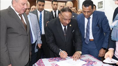 رئيس قضايا الدولة يدلي بصوته في انتخابات رئاسة الجمهورية 