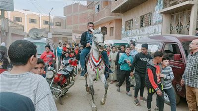 مسيرة للدعوة للمشاركة في الانتخابات الرئاسية بالقليوبية