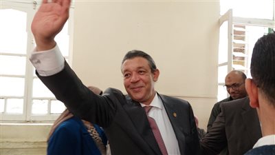 حازم عمر مرشح انتخابات الرئاسة في جولة بلجان مدينة المنصورة 