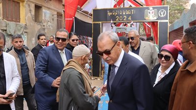 محافظ القليوبية يتفقد اللجان بمدن بنها وكفر شكر وطوخ