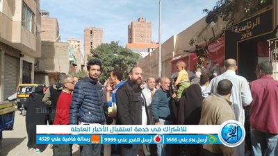 أغاني وطنية بلجان شبرا مصر في الانتخابات الرئاسية 2024 (صور)